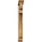 Ekena Millwork Olympic Traditional Smooth Bracket w/ Offset Brace, Western Red Cedar, 5 1/2"W x 36"D x 48"H BKT0604X36X48OLY01SWR - alternate 2